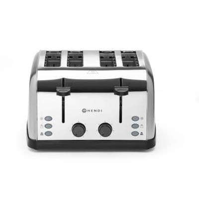Topinkovač se 4 plátky, HENDI, 240V/1500W, 295x335x(H)180mm | 261187